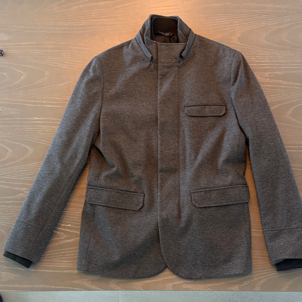 Zara Gray Utility Jacket